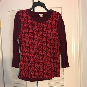 Cute J Crew Top